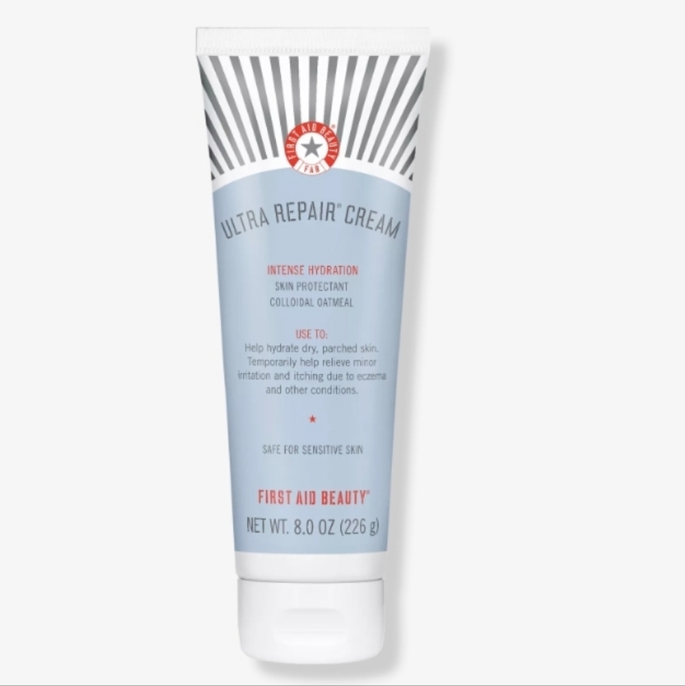 New First Aid Beauty Ultra Repair Cream Intense Hydration Moisturizer 8 Oz